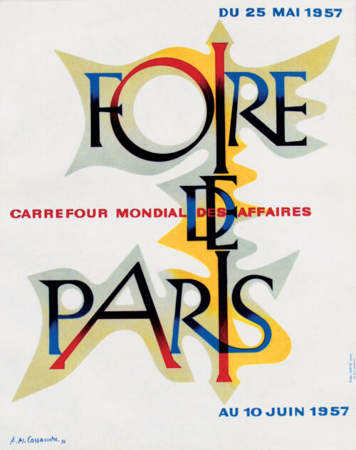 PRUNIER by A.M. CASSANDRE 1930s リトグラフ額付 A. M. Cassandre. Paris. 1935 | MoMA