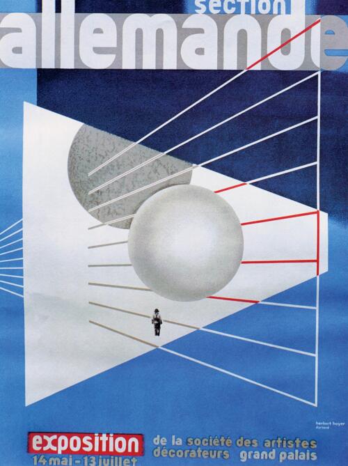 Herbert Bayer アート作品集 150: HERBERT BAYER, untitled (study for the Bauhaus