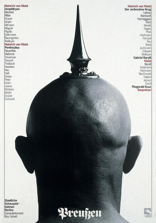 Gerwin Schmidt, Poster, “Einstürzende Neubauten”, (with Béla