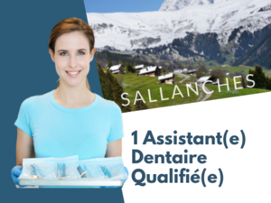 Recherche Assistant(e) dentaire qualifié(e), Sallanches (74) H/F