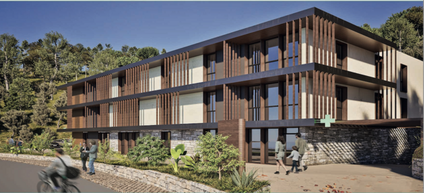 local PMR indépendant 140m2 dans future maison de santé Villefranche /Mer 