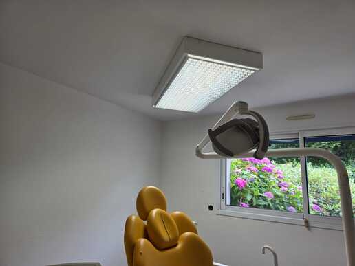 éclairage plafond