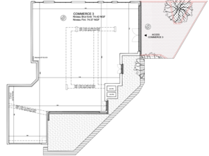 Nogent-sur-Marne (94) - A vendre local commercial neuf 215 m² RDC disponible fin 2025