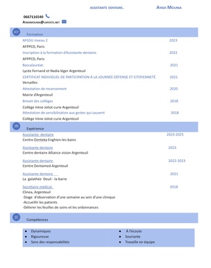 Assitante dentaire qualifiée 