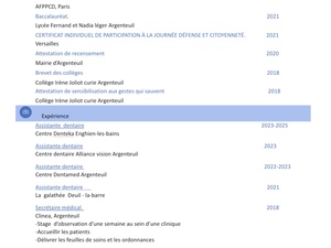 Assitante dentaire qualifiée 