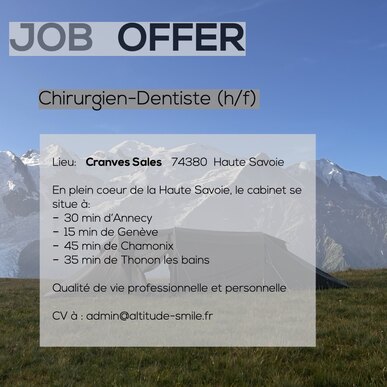 Collaboration Haute savoie proximité Genève  H/F