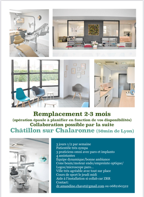 Poste collaboration Châtillon sur chalaronne (50 min de Lyon) H/F