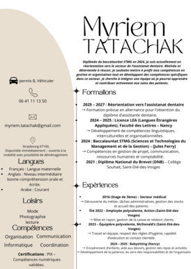 Recherche alternance Assistante Dentaire – Strasbourg / Metz / Nancy