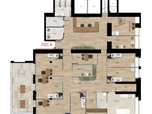 Local professionnel RdC PMR 250 m2 + terrasse 29m2 Bordeaux Nansouty