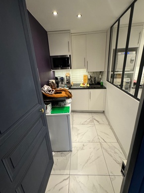 Cabinet dentaire standing mur et fond paris 7