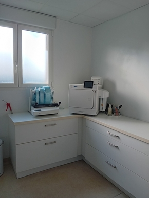 SYDEL vous propose un cabinet à Naveil (41) - Murs et fonds