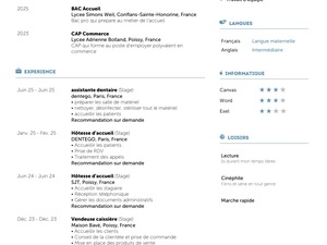 Recherche alternance – Assistante dentaire motivée