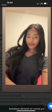 Assistante dentaire en contrat pro