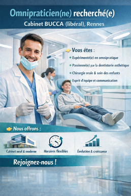 Recherche Chirurgien(ne)-Dentiste Omnipraticien H/F