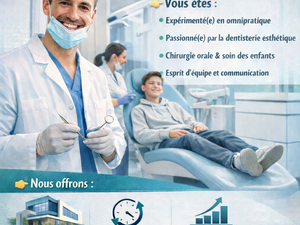 Recherche Chirurgien(ne)-Dentiste Omnipraticien H/F