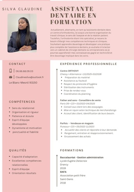 Assistante dentaire en alternance disponible