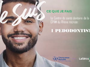 Dentiste pédiatrique salarié à Saint-Fons (sud de Lyon) h/f