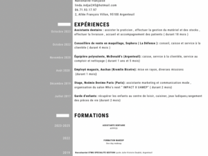 CDD Assistante dentaire 