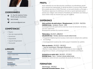 Poste d'assistance de fin Juin à début Août. 