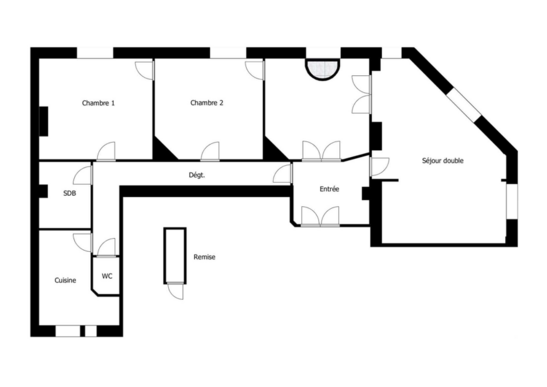 Local prof. lib. 90 m² - Immeuble haussmannien - Paris 15e proche av. de Breteuil