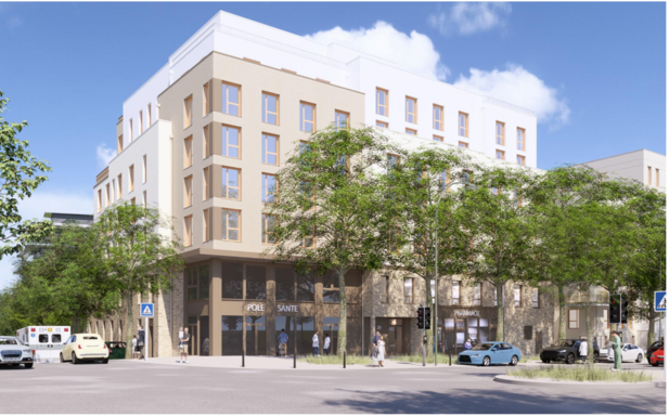 Plateau PMR 300 m² brut - immeuble à usage médical dans quartier dynamique 