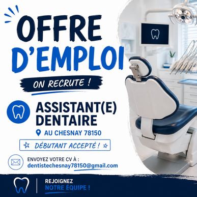 Recherche Assistante Dentaire (h/f)