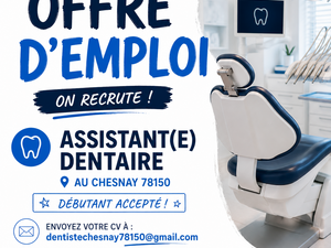 Recherche Assistante Dentaire (h/f)