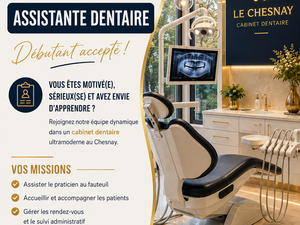 Recherche Assistante Dentaire (h/f)