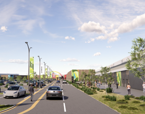 SERVON (77) local ERP R+1 400 m²  brut environnement ultra-dynamique