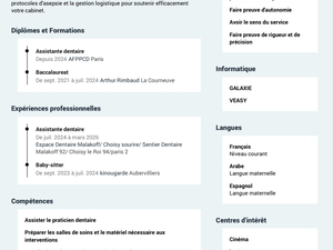 Assistante dentaire en alternance 