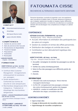 Candidature pour une alternance en tant qu’assistante dentaire – Recherche d’un cabinet dentaire pour m’accompagner dans ma formation