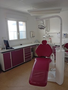 🦷 sydel · Naveil (41) – murs + fonds, 2 fauteuils · Réf. 4101