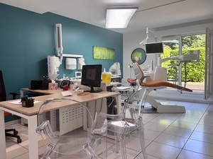 🦷 sydel · Brunoy (91) – murs + fonds, 2 fauteuils · zone sous-dotée · Réf. 9102