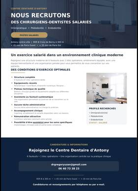 CHIRURGIEN-DENTISTE H/F