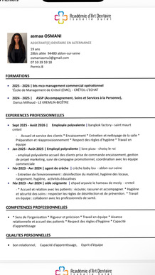 recherche alternance assistante dentaire 