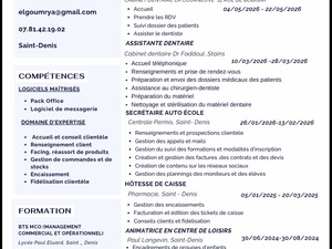 Étudiante à l’AFPPCD, recherche une alternance en tant qu’assistante dentaire