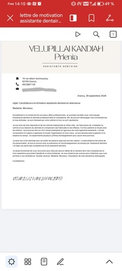 Alternance assistante dentaire 