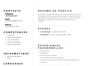 Contrat d’apprentissage assistante dentaire 