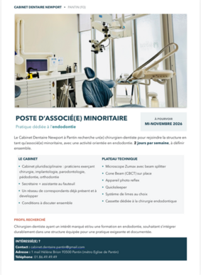 Cherche collaborateur/trice selarl h/f