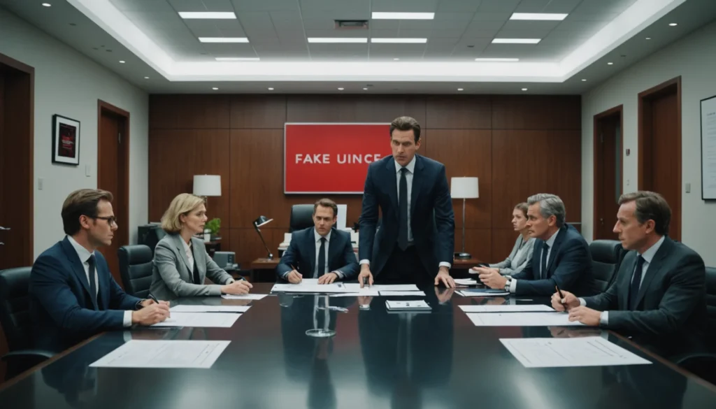 faire un faux contrat de travail risque