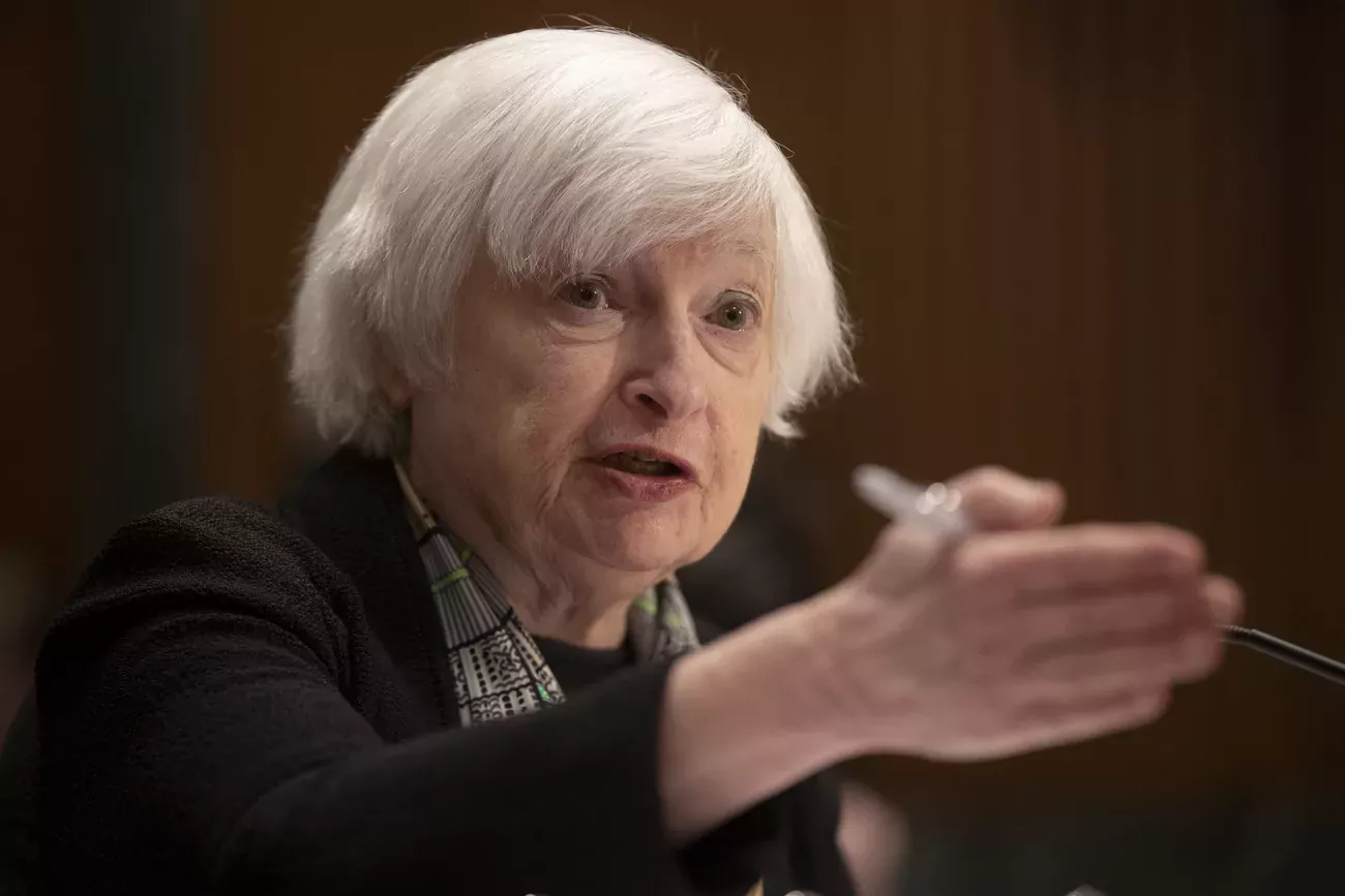 Les retraits d'argent des banques régionales se sont stabilisés, soulignera Janet Yellen lors de son discours.