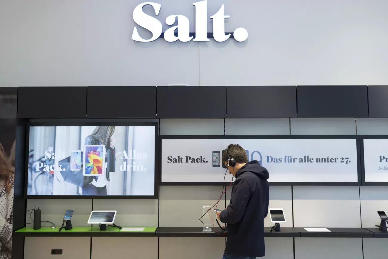 la nouvelle offre de téléphonie fixe sera disponible sur les réseaux de fibre optique des services industriels. (keystone)