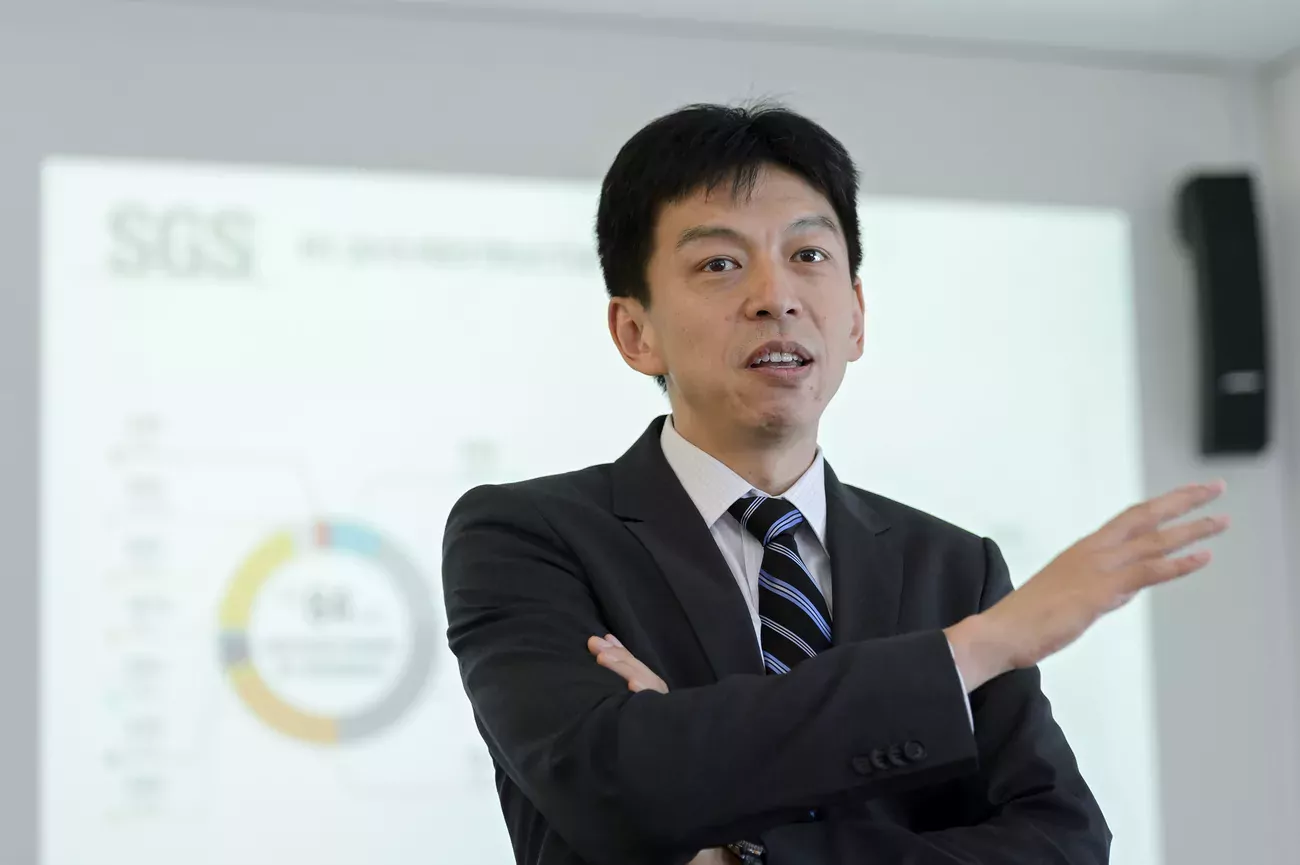 Frankie Ng, directeur général de SGS. (Keystone)