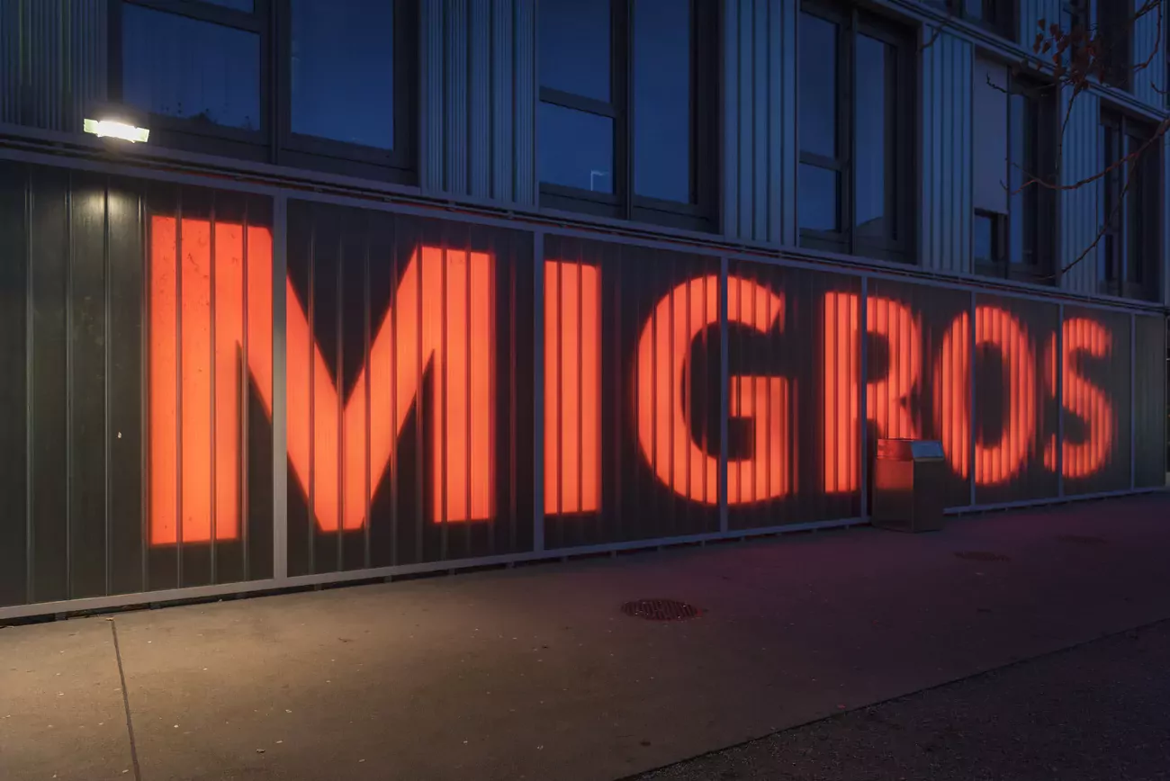 Dans les activités avec le groupe Migros, une croissance de 0,8% a été réalisée, atteignant un chiffre d'affaires de 4,12 milliards. (Keystone)