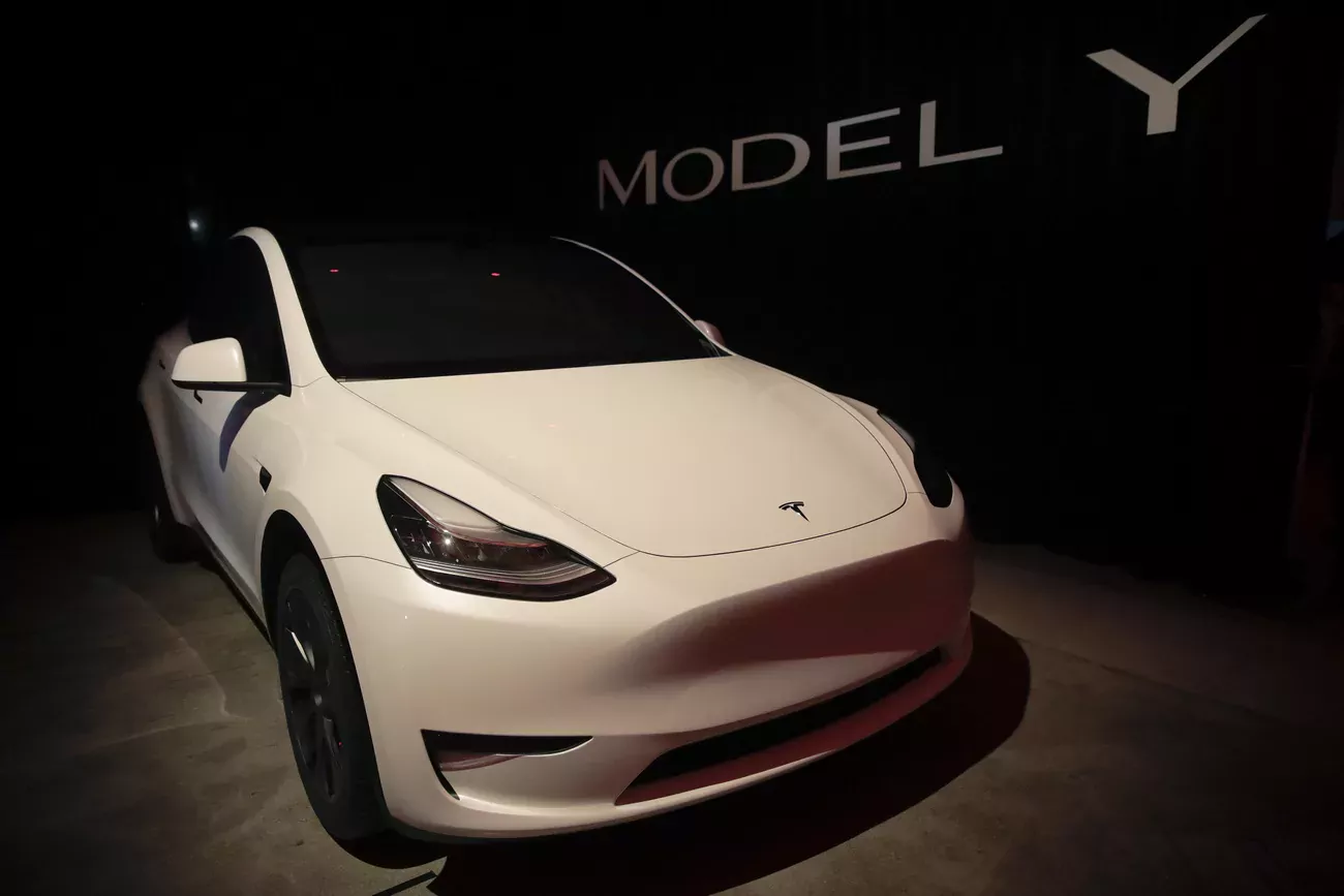 Tesla a dévoilé récemment un nouveau modèle, le SUV Model Y. (Keystone)