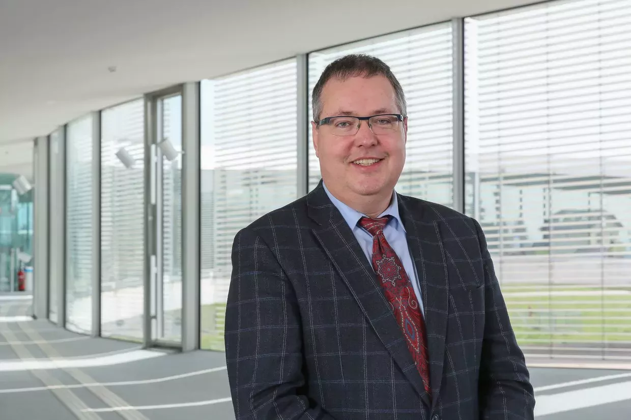 André Schneider, directeur général de Genève Aéroport. Un nouveau terminal pour les vols intercontinentaux verra le jour en 2020. 