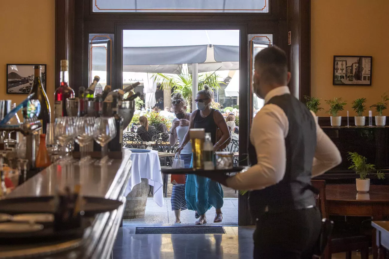 Le KOF observe une amélioration dans les secteurs liés à l'hébergement et à la restauration, notamment.