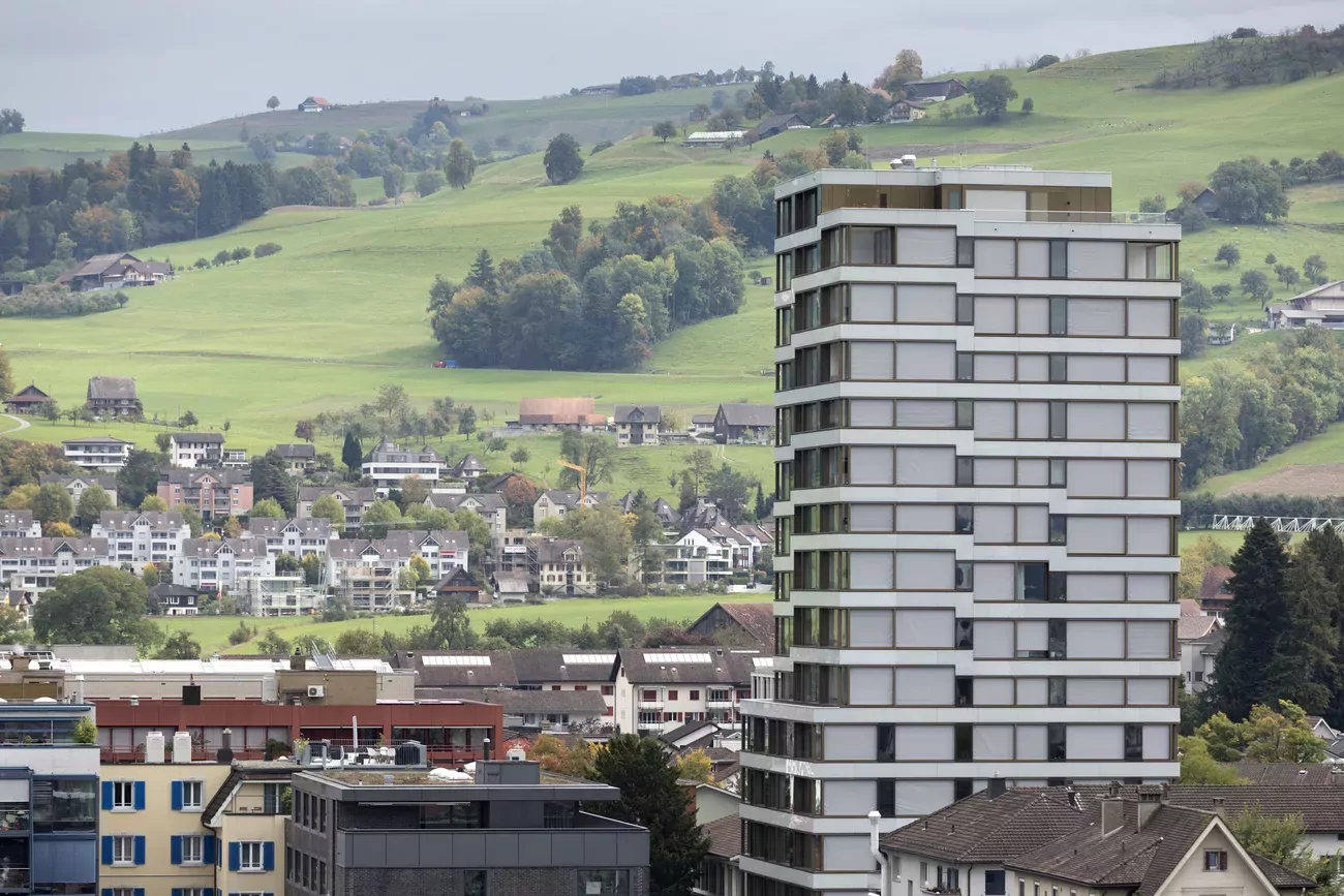 Zug Estates a bénéficié d'une vigoureuse demande pour les appartements en ville avec services.
