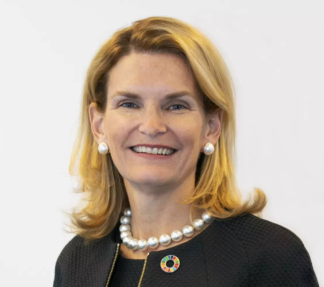 Doreen Bogdan-Martin. Directrice du Bureau de développement des télécommunications de l'UIT depuis le 1er janvier 2019