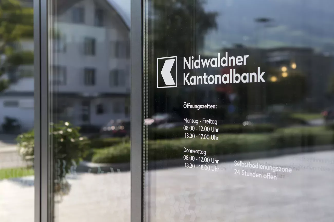 Banque cantonale de Nidwald: modeste progression du bénéfice semestriel
